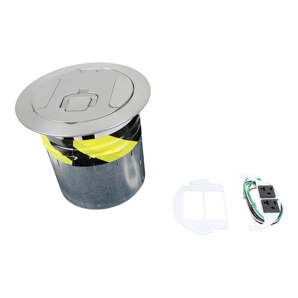 FSR SmartFit-6-Completed 6" Fire Rated Poke Thru Completed Box - view 3