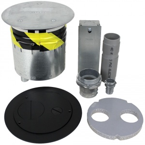 FSR SmartFit-6-Completed 6" Fire Rated Poke Thru Completed Box