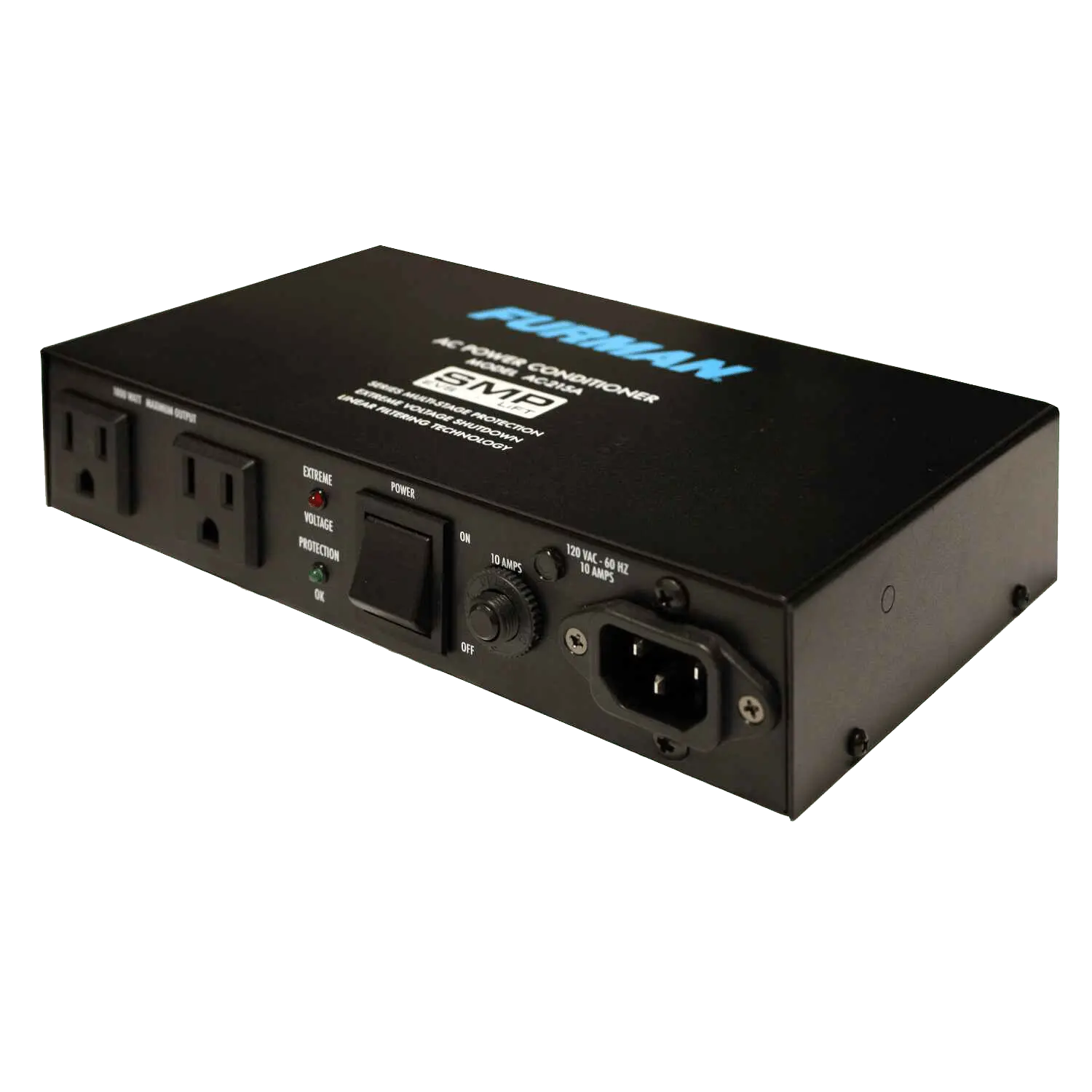Furman AC-215A Compact 10 Amp Power Conditioner with Auto-Resetting Voltage Protection - view 3