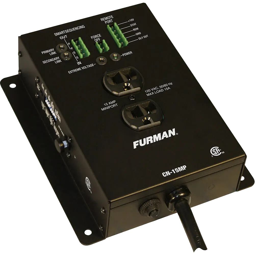 Furman CN-15MP Contractor Series MiniPort Relay