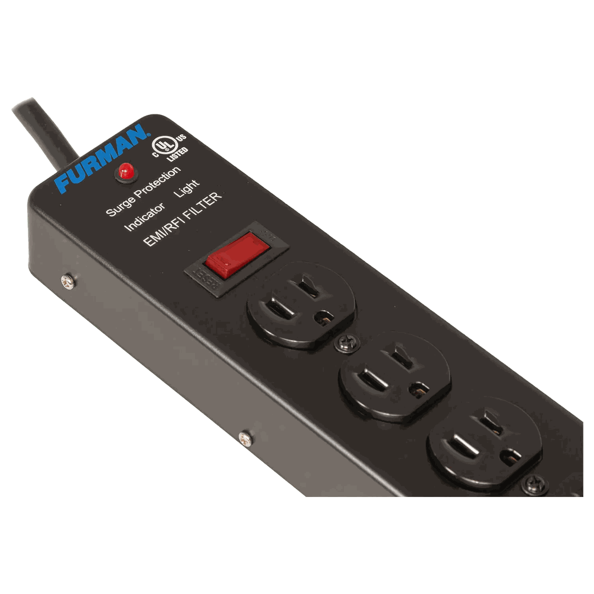 SS-6 Pro Plugs 6-Outlet Power Conditioner Strip with Surge Protection