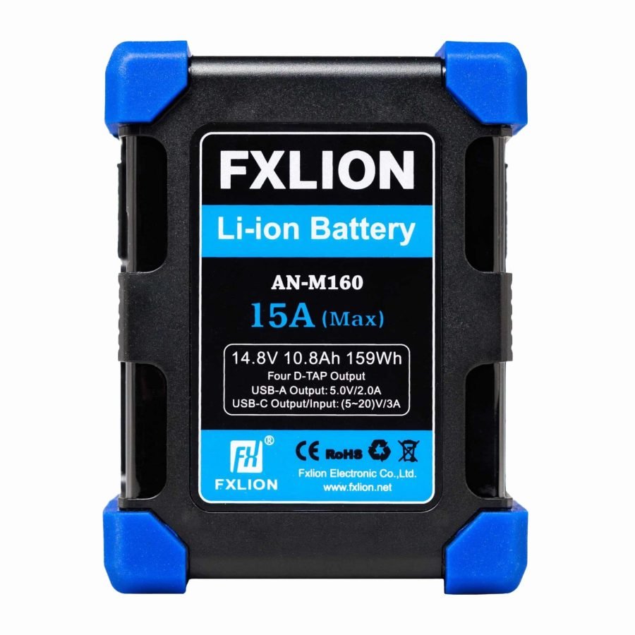 Fxlion High Power Square Battery - 14.8V / 159Wh Gold-Mount Battery