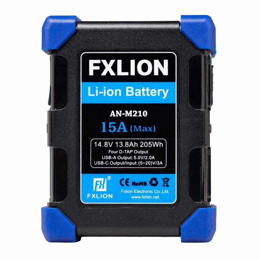 Fxlion High Power Square Battery - 14.8V / 205Wh Gold-Mount Battery