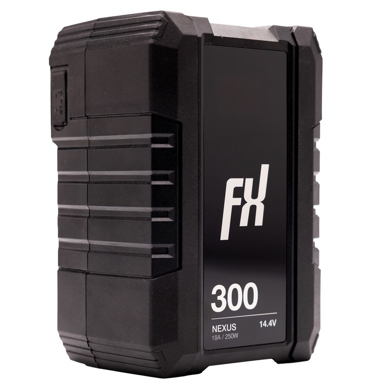 FXLION Nexus BP-300SL - Smart V-Mount Battery with LCD & USB-C - view 3