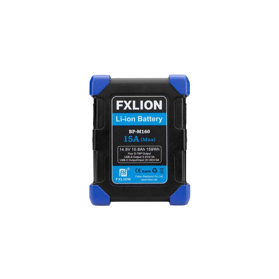 Fxlion 159Wh High Power Square Battery - 14.8V / V-Mount Battery