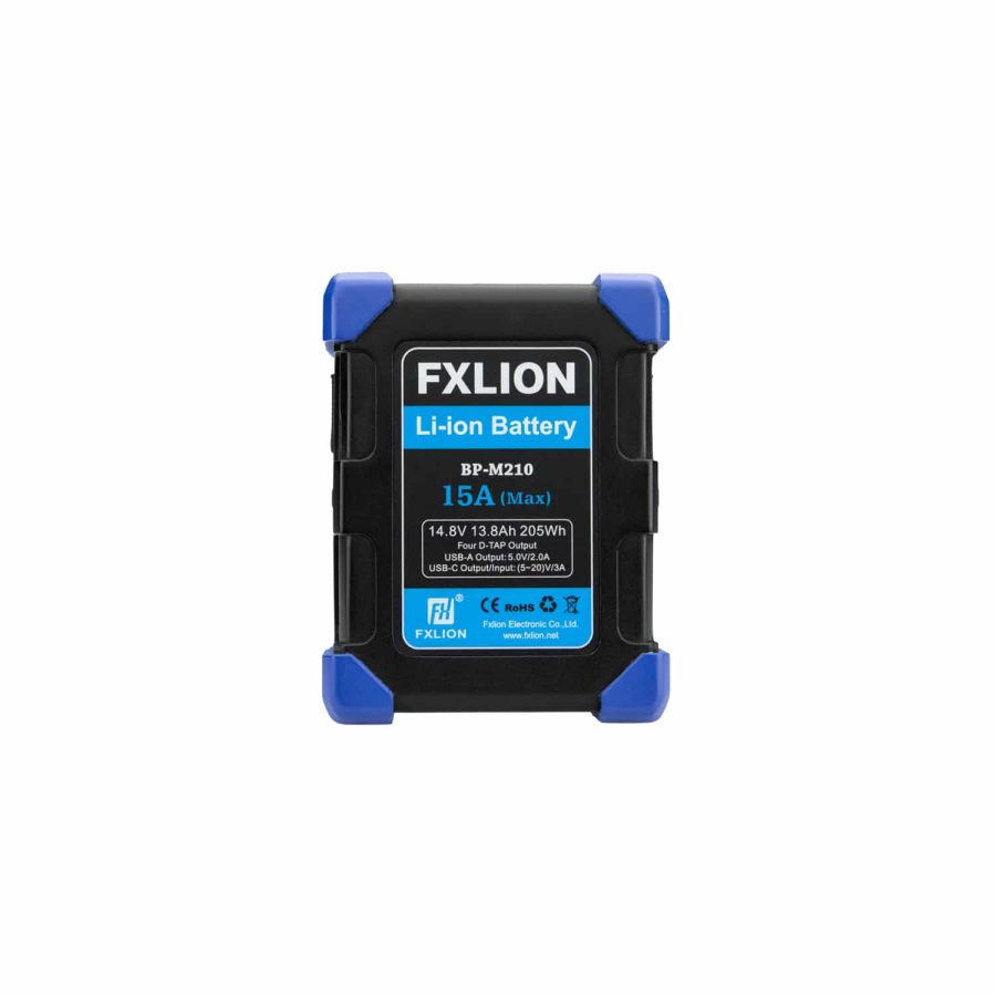 Fxlion 205Wh High Power Square Battery - 14.8V / V-Mount Battery