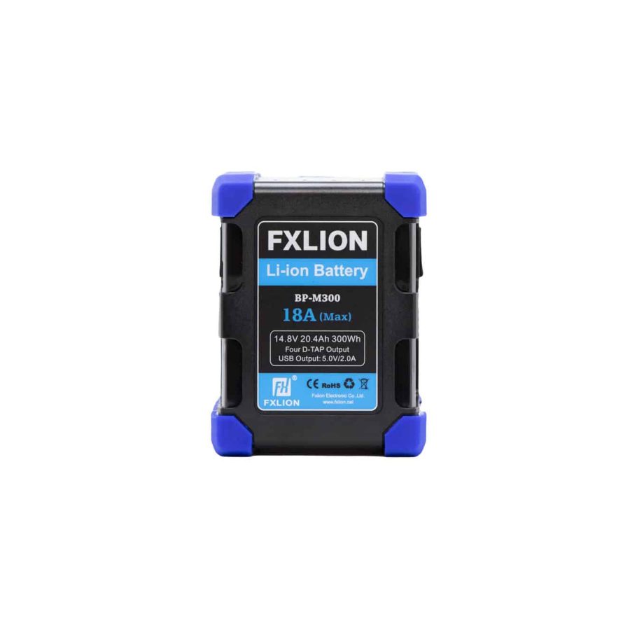 Fxlion 300Wh High Power Square Battery - 14.8V / V-Mount Battery