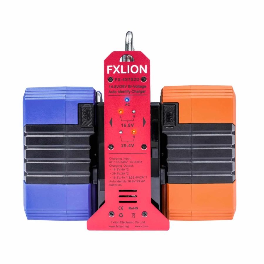 FXLION FX-4S7S2D Dual Channel Automatic Voltage Charger