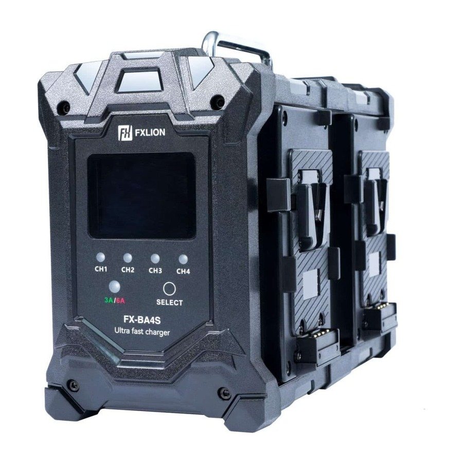 Fxlion 4-Channel Dual Current Fast Charger - 16.8V