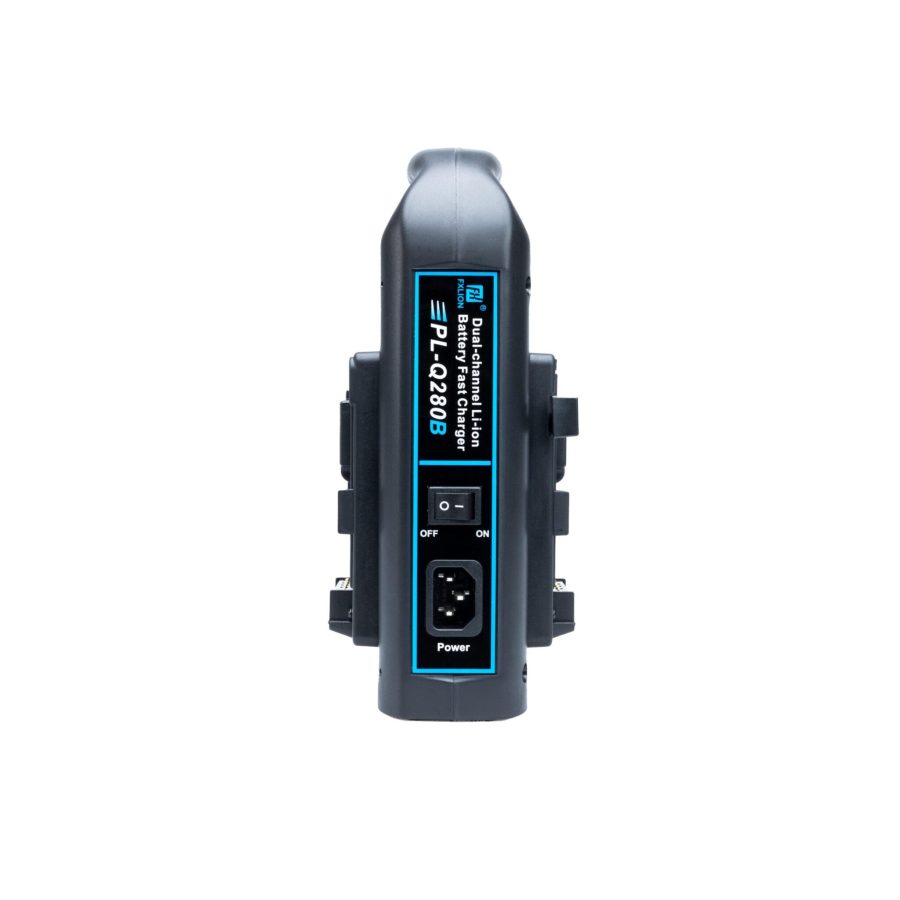 FXLION PL-Q280B 2-Channel V-Mount Fast Charger