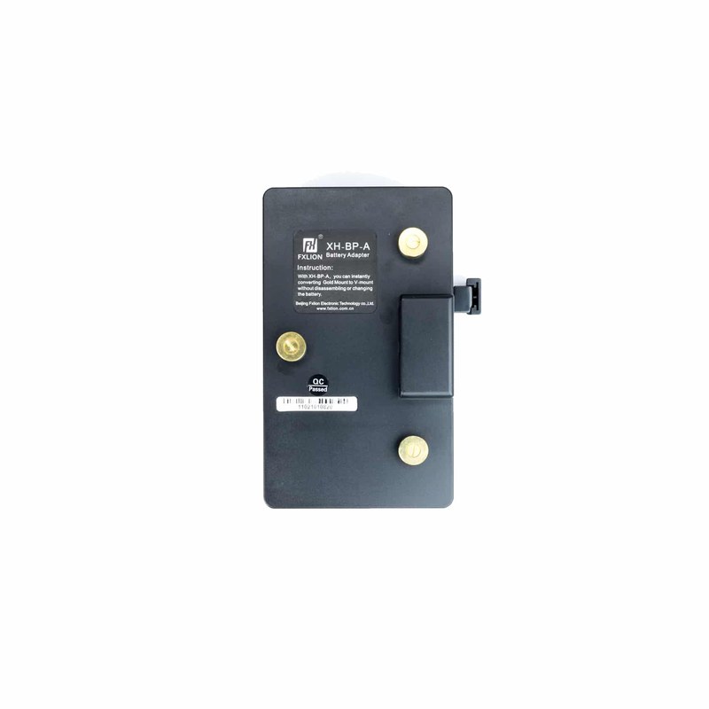FXLION V-Mount to Gold-Mount Adapter Plate with D-Tap - view 3