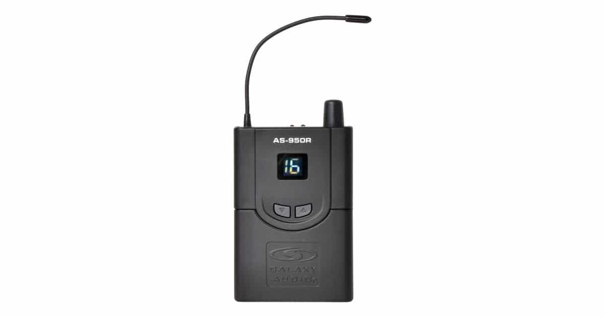 Galaxy Audio AS-950R Additional Bodypack Receiver - view 2