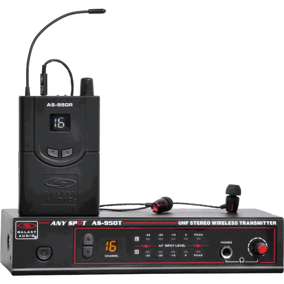 Galaxy Audio AS-950R Additional Bodypack Receiver