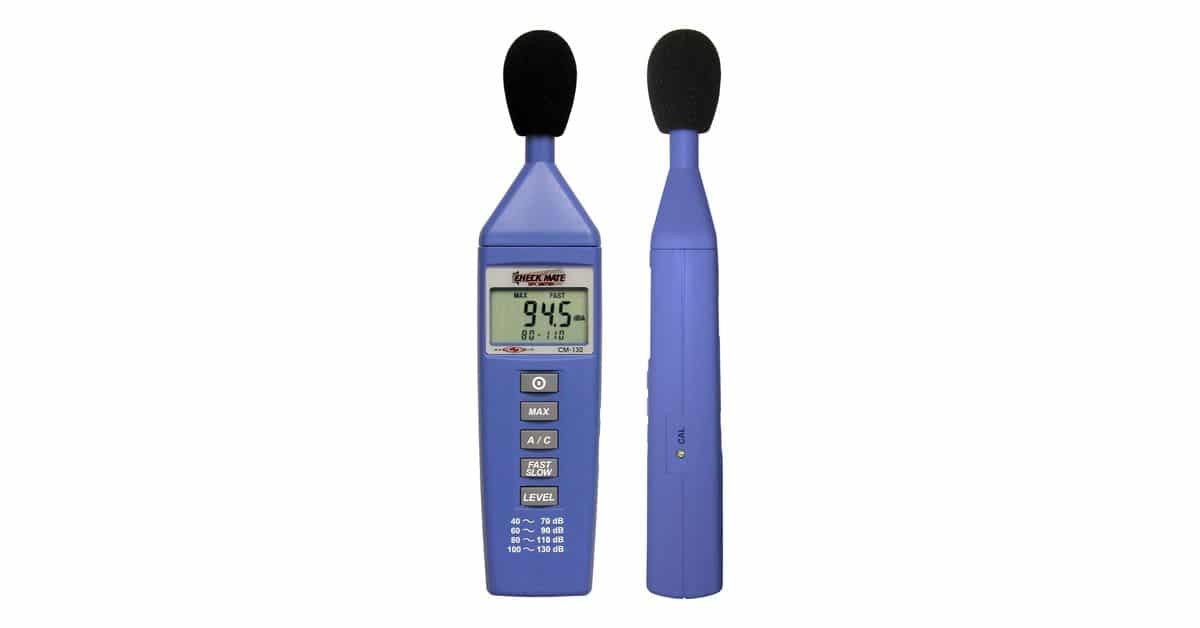 Galaxy Audio CM130 Check Mate SPL Sound Pressure Level Meter
