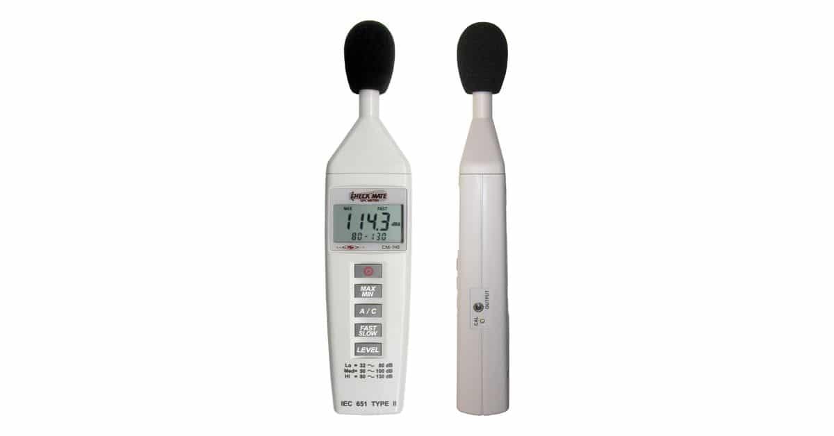 Galaxy Audio CM140 Check Mate SPL Sound Pressure Level Meter