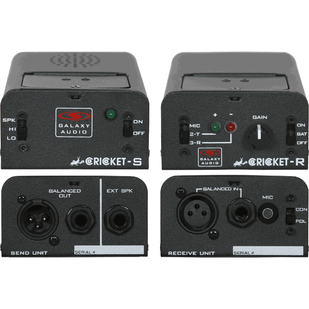 Galaxy Audio Cricket CPTS Speaker Polarity and Continuity Test Set