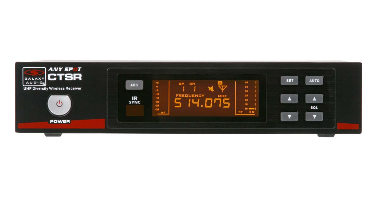 Galaxy Audio CTSR/HH85D Wireless Handheld Microphone System, Code D - view 2
