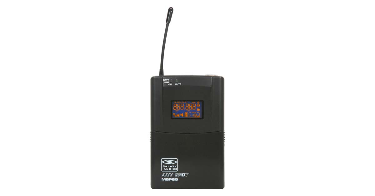 Galaxy Audio CTSR/HH85D Wireless Handheld Microphone System, Code D - view 5