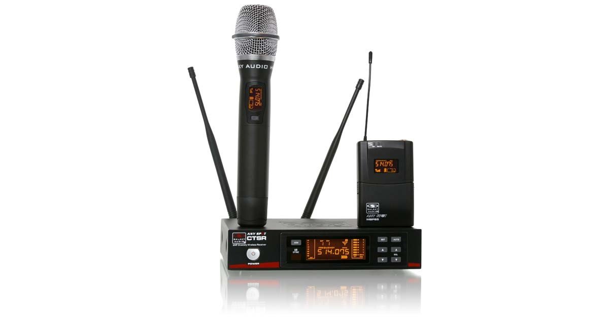 Galaxy Audio CTSR/HH85D Wireless Handheld Microphone System, Code D