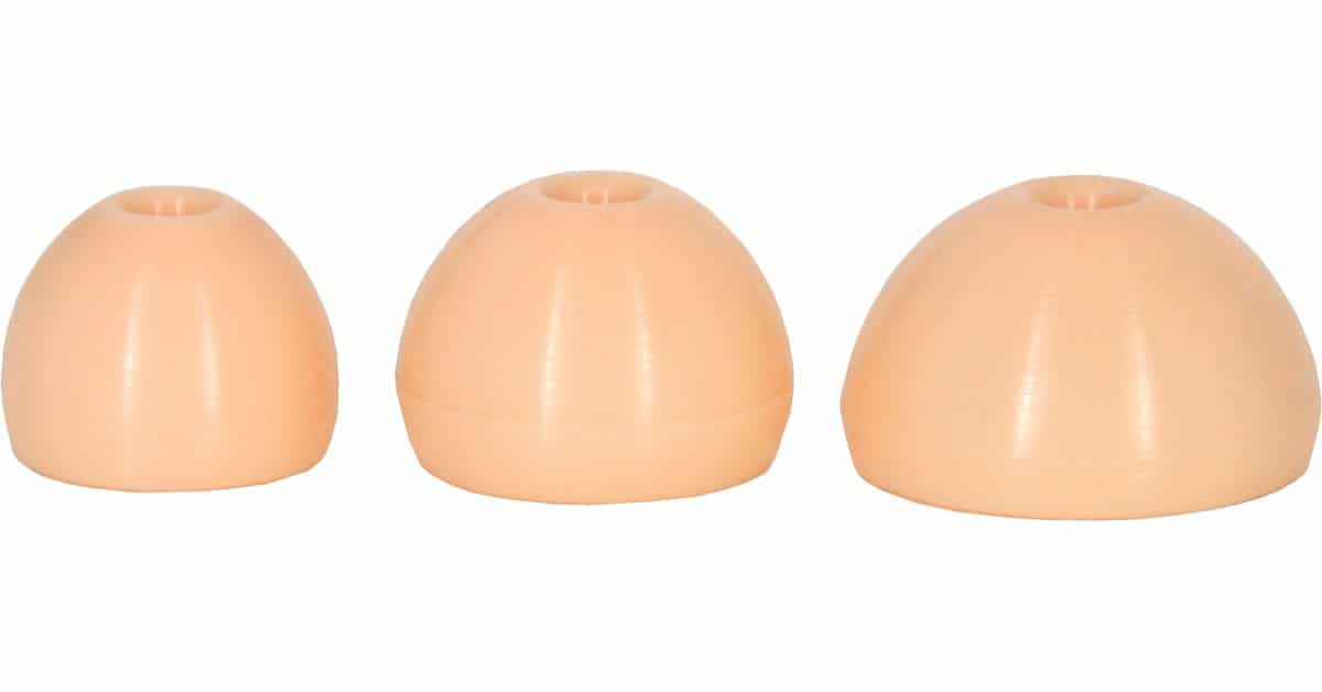 Galaxy Audio EB10 Replacement Silicone Sleeves, 5 Pair product image