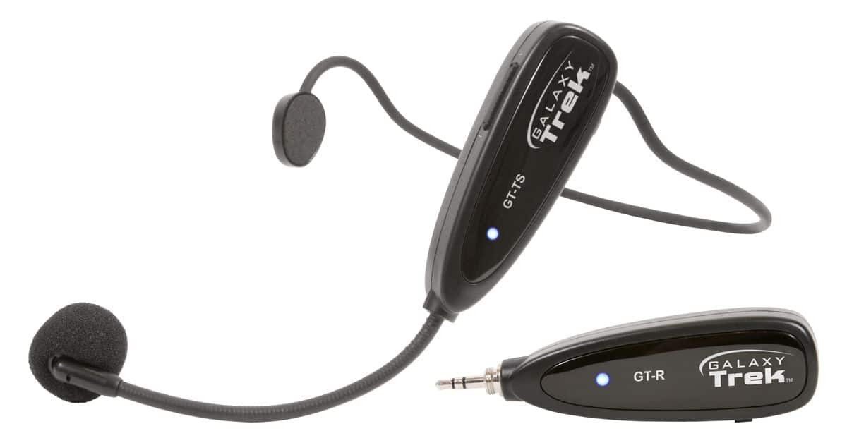 Galaxy Audio GT-SX Trek Portable Wireless Headset Microphone System