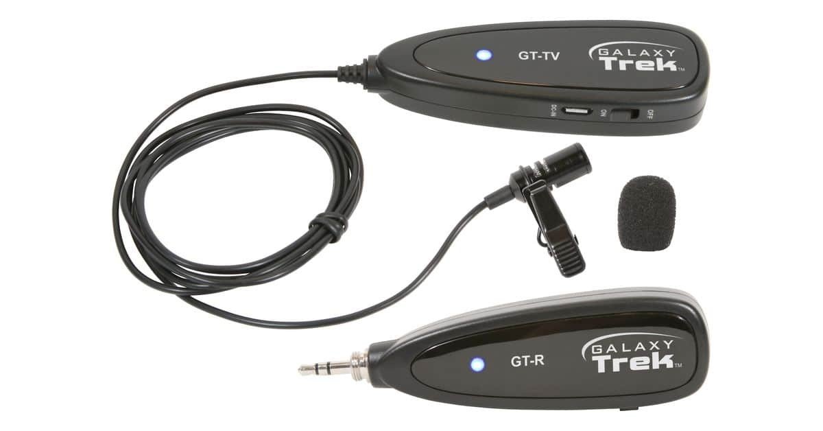 Galaxy Audio GT-VX Trek Portable Wireless Lavalier Microphone System