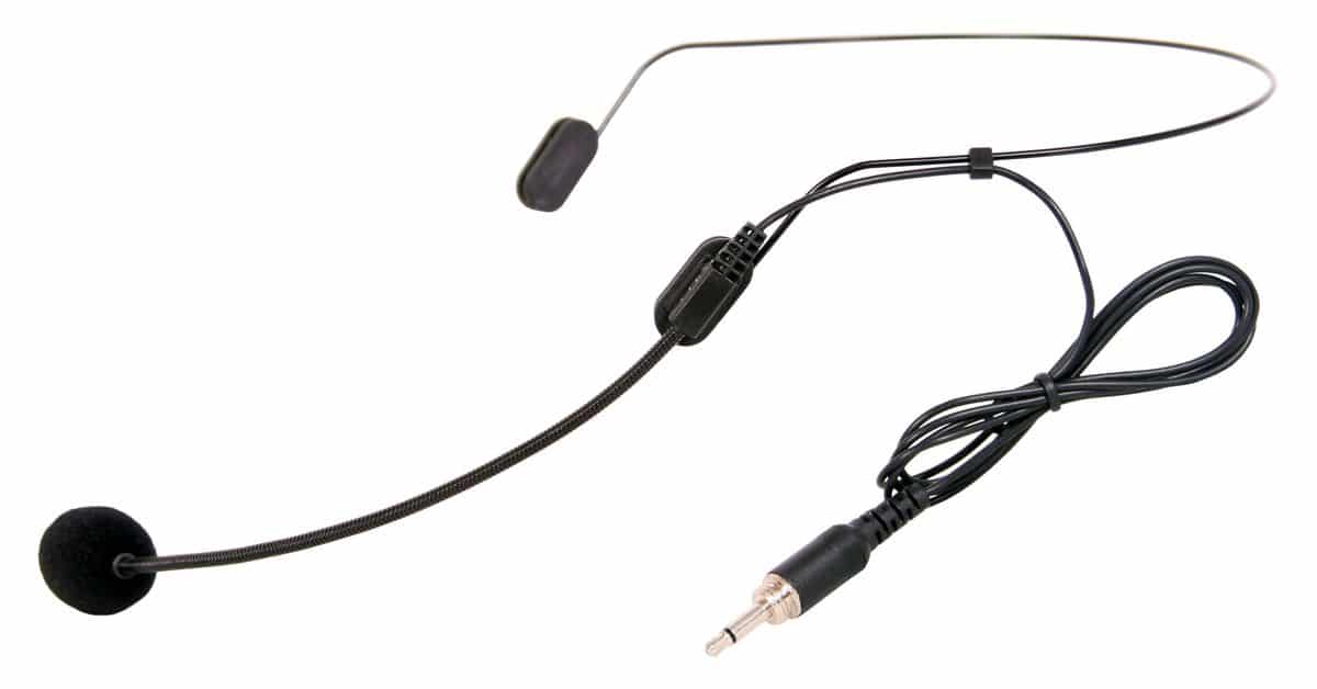 Galaxy Audio HS13-UBK Unidirectional Wrap-Around Headset Microphone product image
