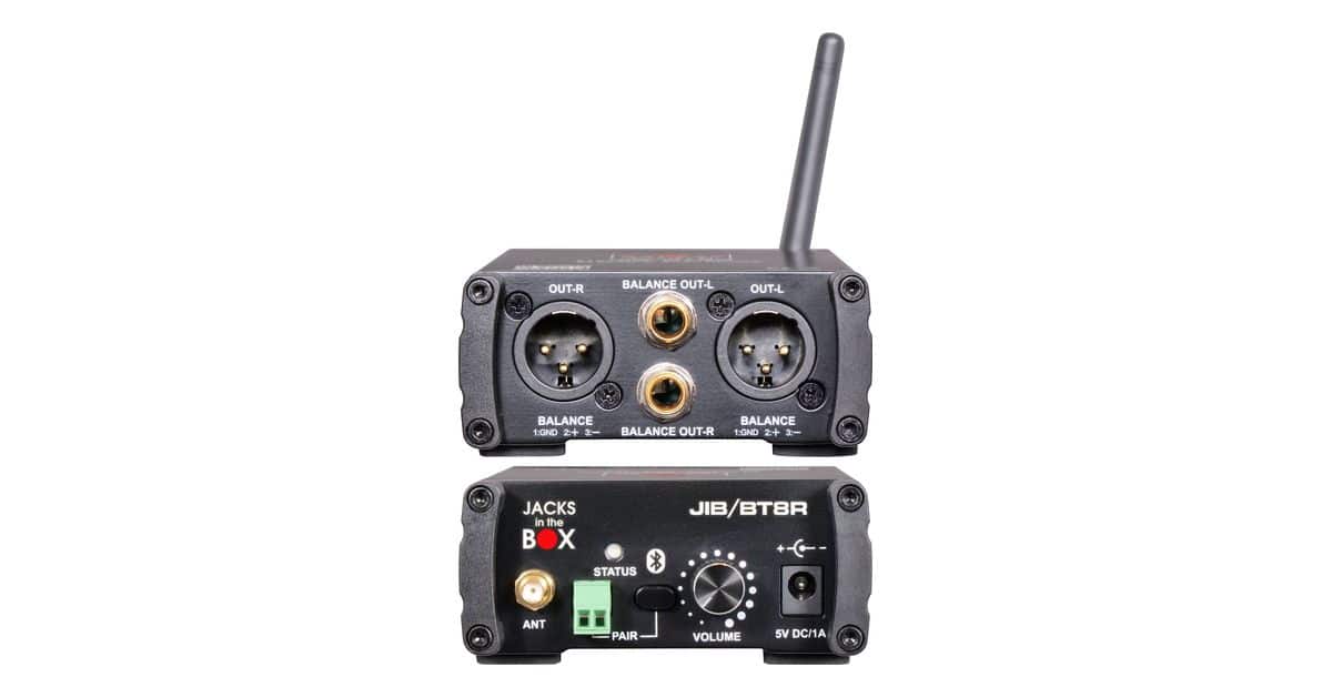 Galaxy Audio JIB/BT8R Stereo Bluetooth Receiver - view 3