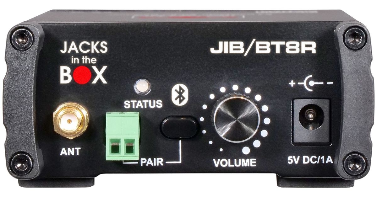 Galaxy Audio JIB/BT8R Stereo Bluetooth Receiver - view 4