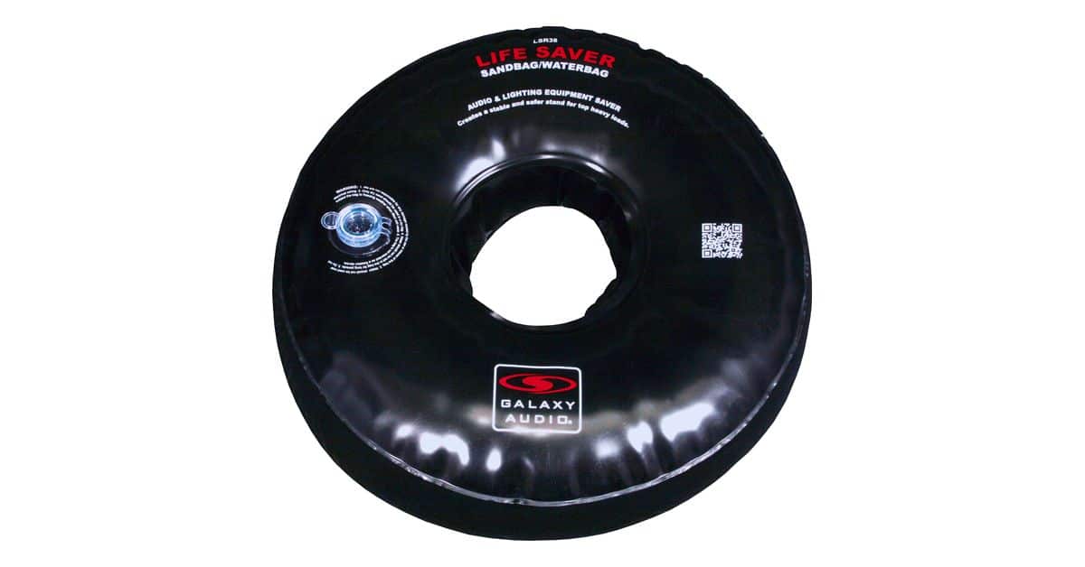 Galaxy Audio LSR38 Life Saver Stand Weight Bag