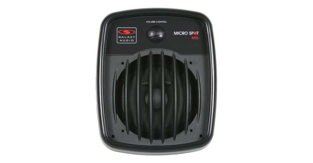 Galaxy Audio MS5 Micro Spot 5 Personal Vocal Monitor