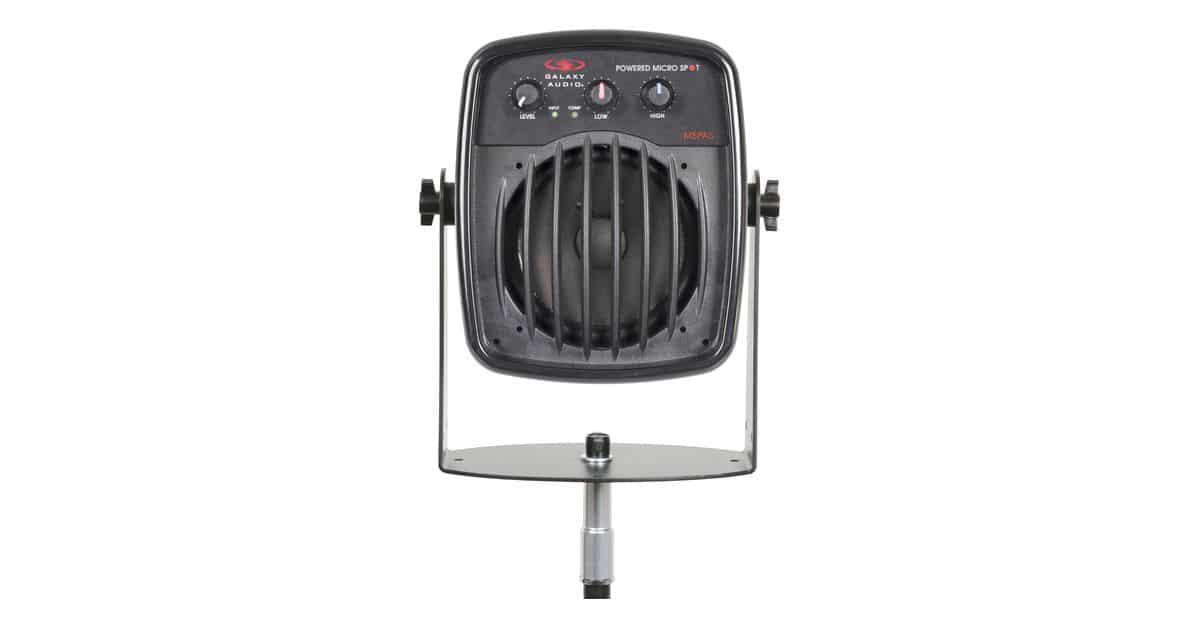 Galaxy Audio MSPA5 Micro Spot Powered Personal Monitor - view 2