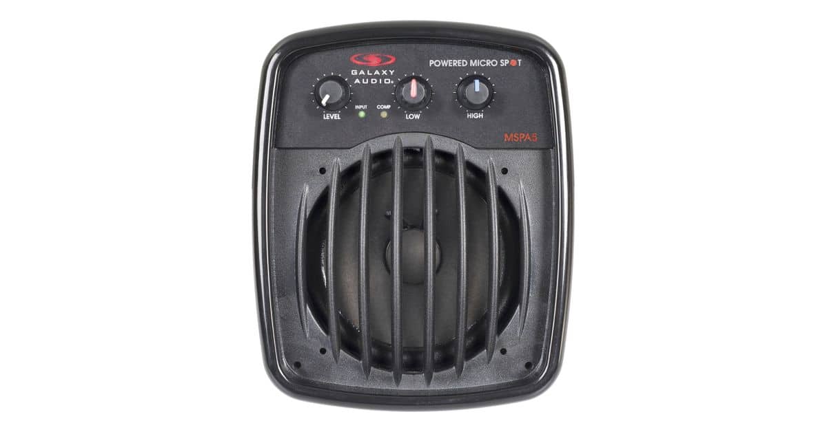 Galaxy Audio MSPA5 Micro Spot Powered Personal Monitor