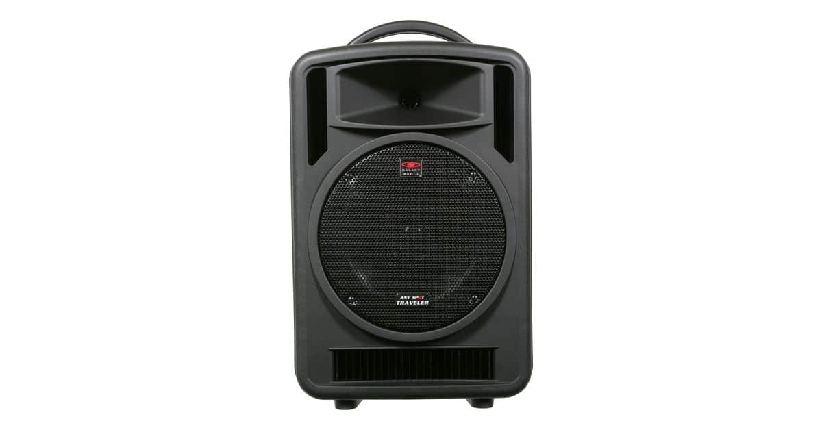 Galaxy Audio TV10 Traveler 10 Portable Wireless PA System