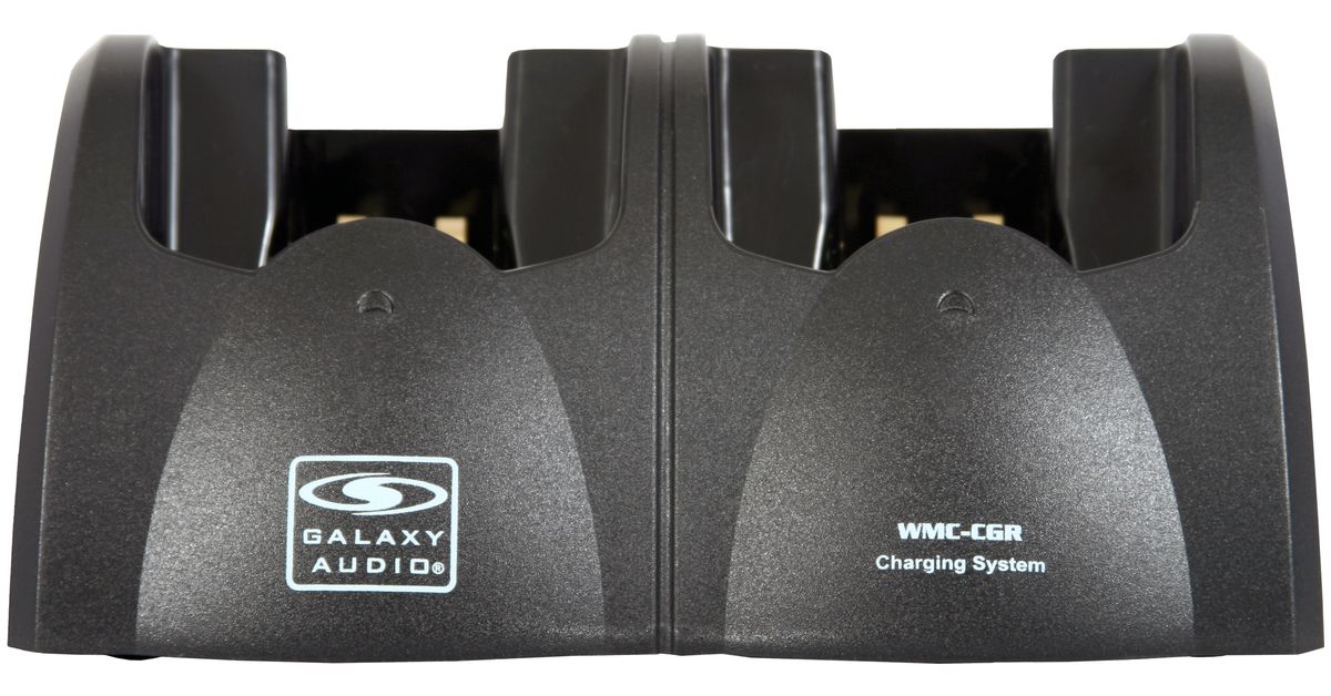 Galaxy Audio WMC-CGR Dual Wireless Mic Charger