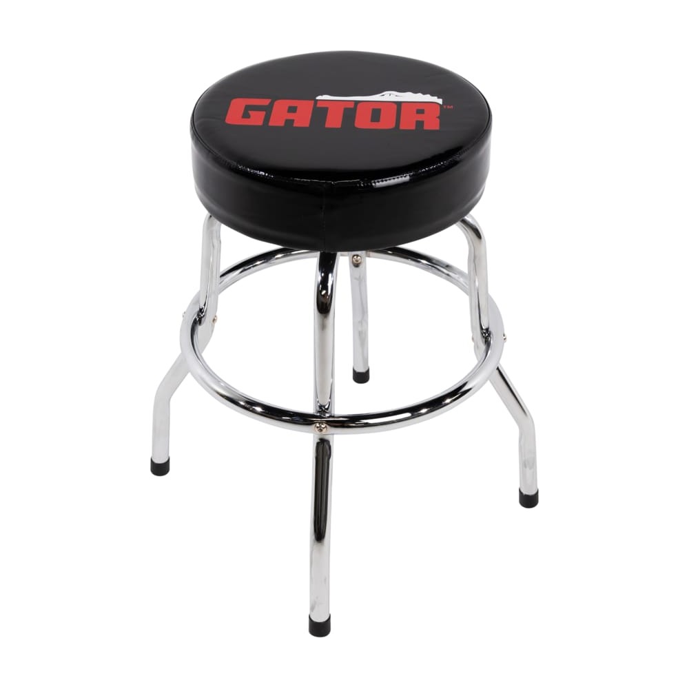Gator branded 24" padded swivel player's stool