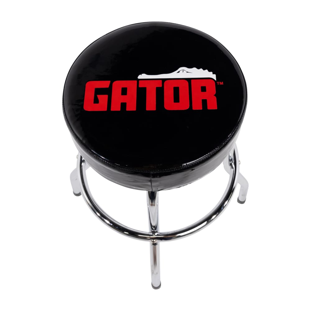 Gator branded 24" padded swivel player's stool - view 2