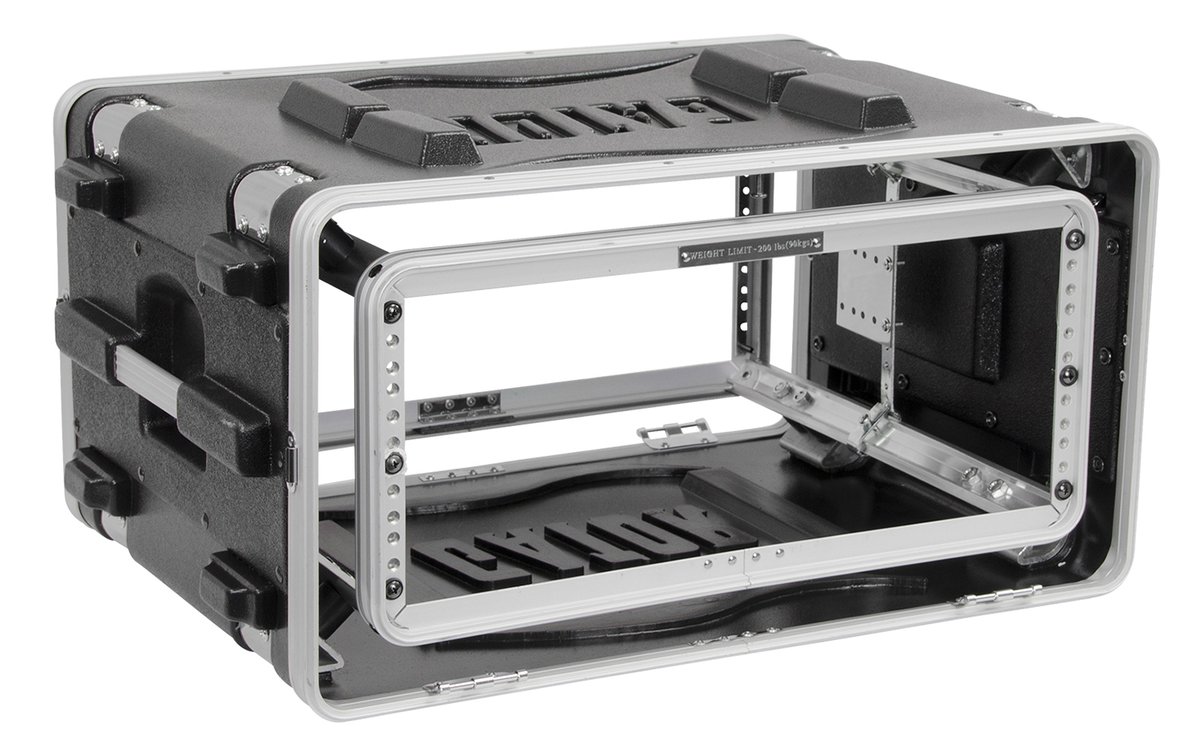Gator 4U Shock Audio Rack