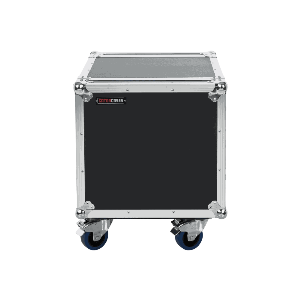 Gator 10U, Standard Audio Road Rack with Casters - view 2