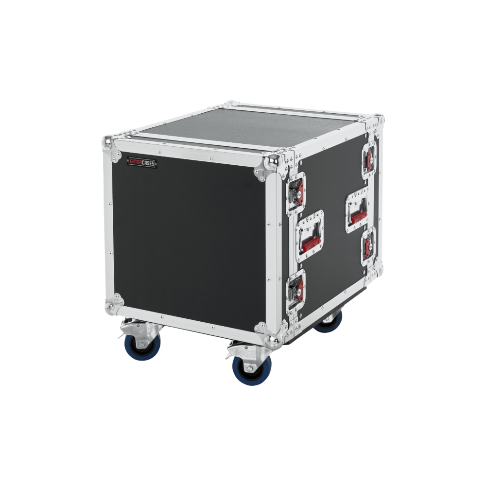 Gator 10U, Standard Audio Road Rack with Casters - view 3