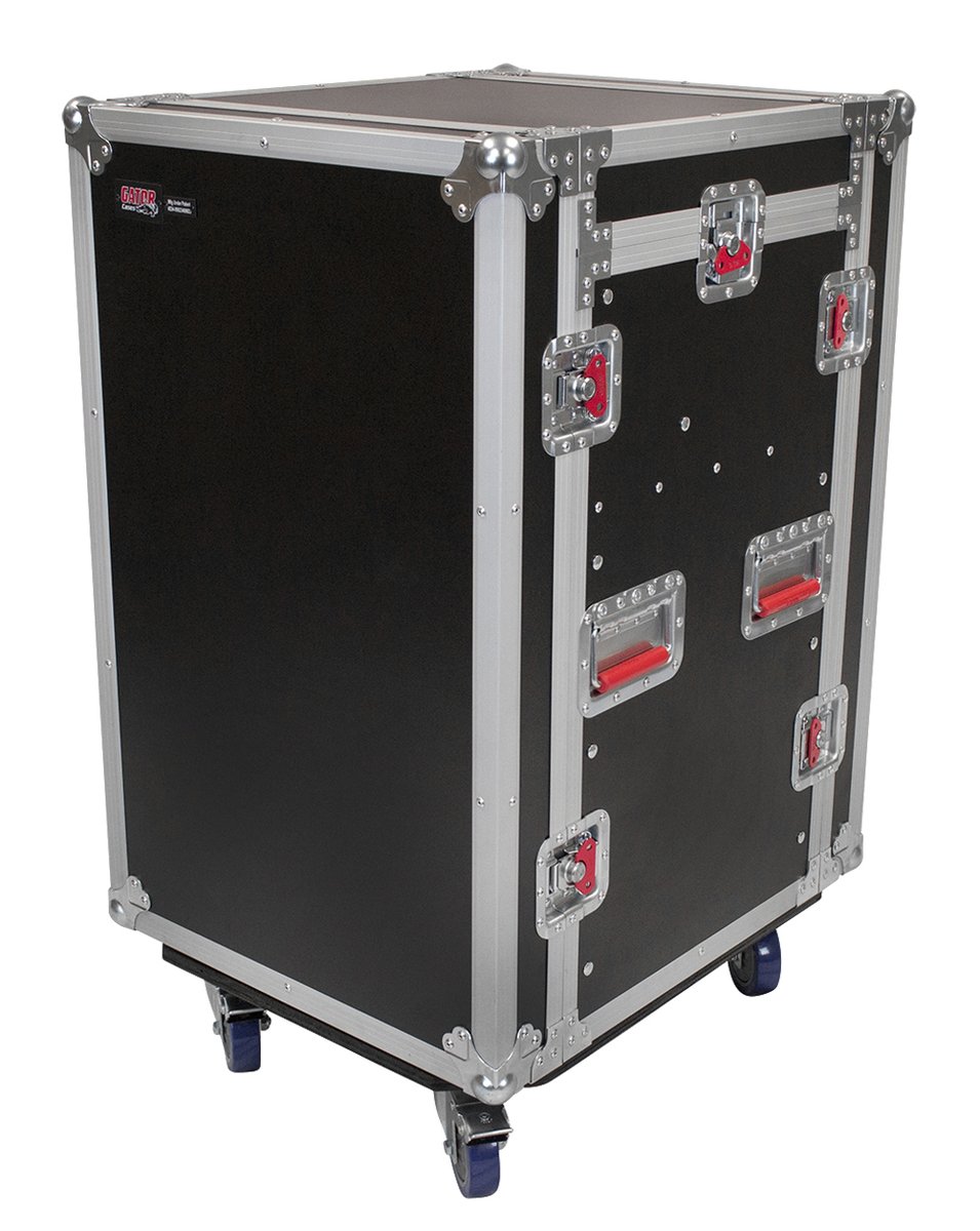 Gator 10U Top, Side Audio Road Rack Case