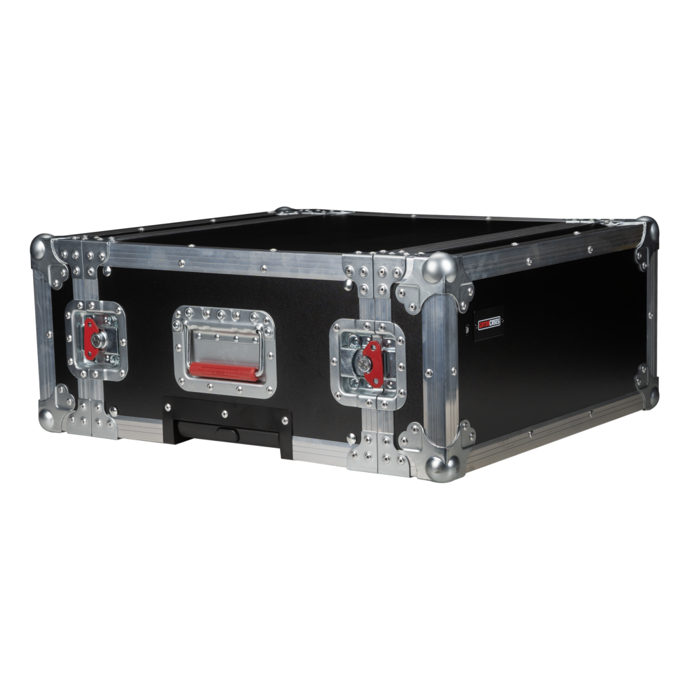 Gator 4U, Standard Audio Road Rack Case, with Wheels - view 2