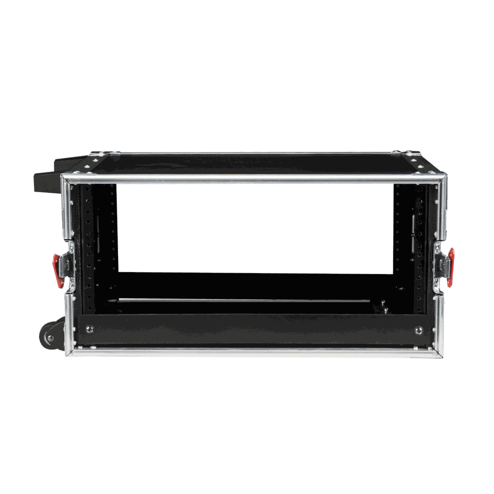 Gator 4U, Standard Audio Road Rack Case, with Wheels - view 5