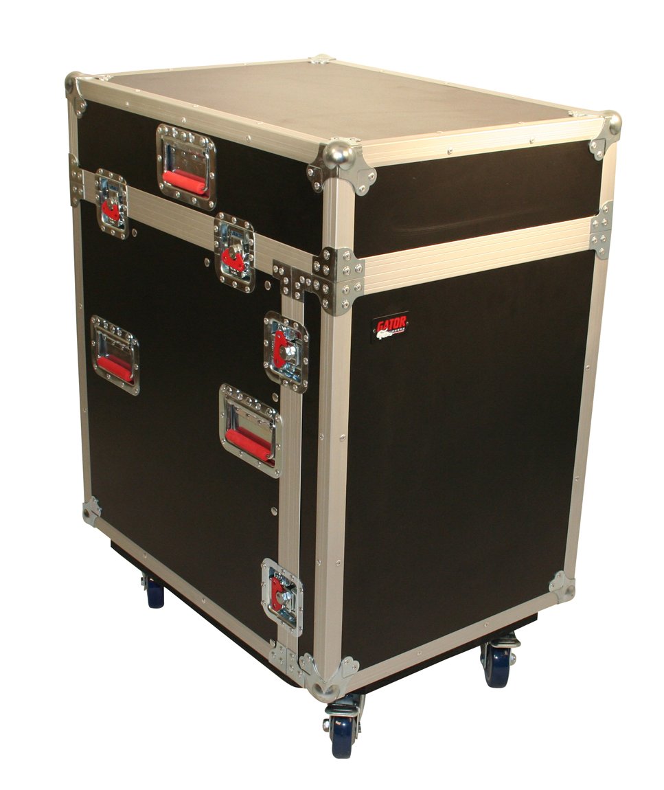 Gator 12U Top, 12U Side Audio Road Console Rack - view 2