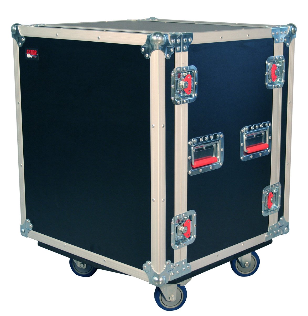 Gator 12U Shock Audio Road Rack Case with Casters