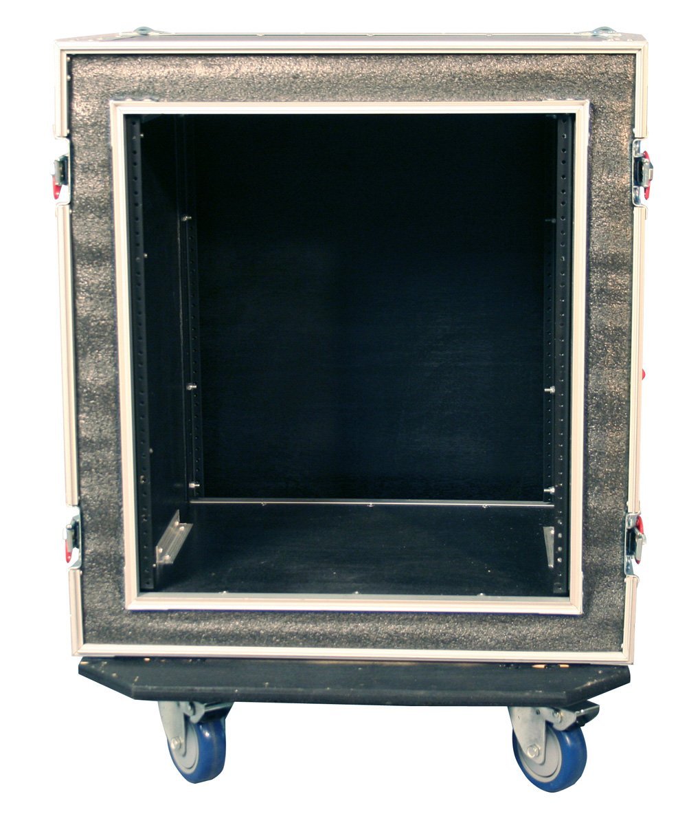 Gator 12U Shock Audio Road Rack Case with Casters - view 3