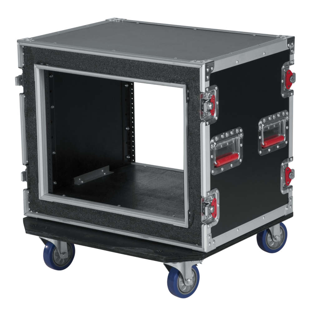 Gator 8U Shock Audio Road Rack Case with Casters - view 6