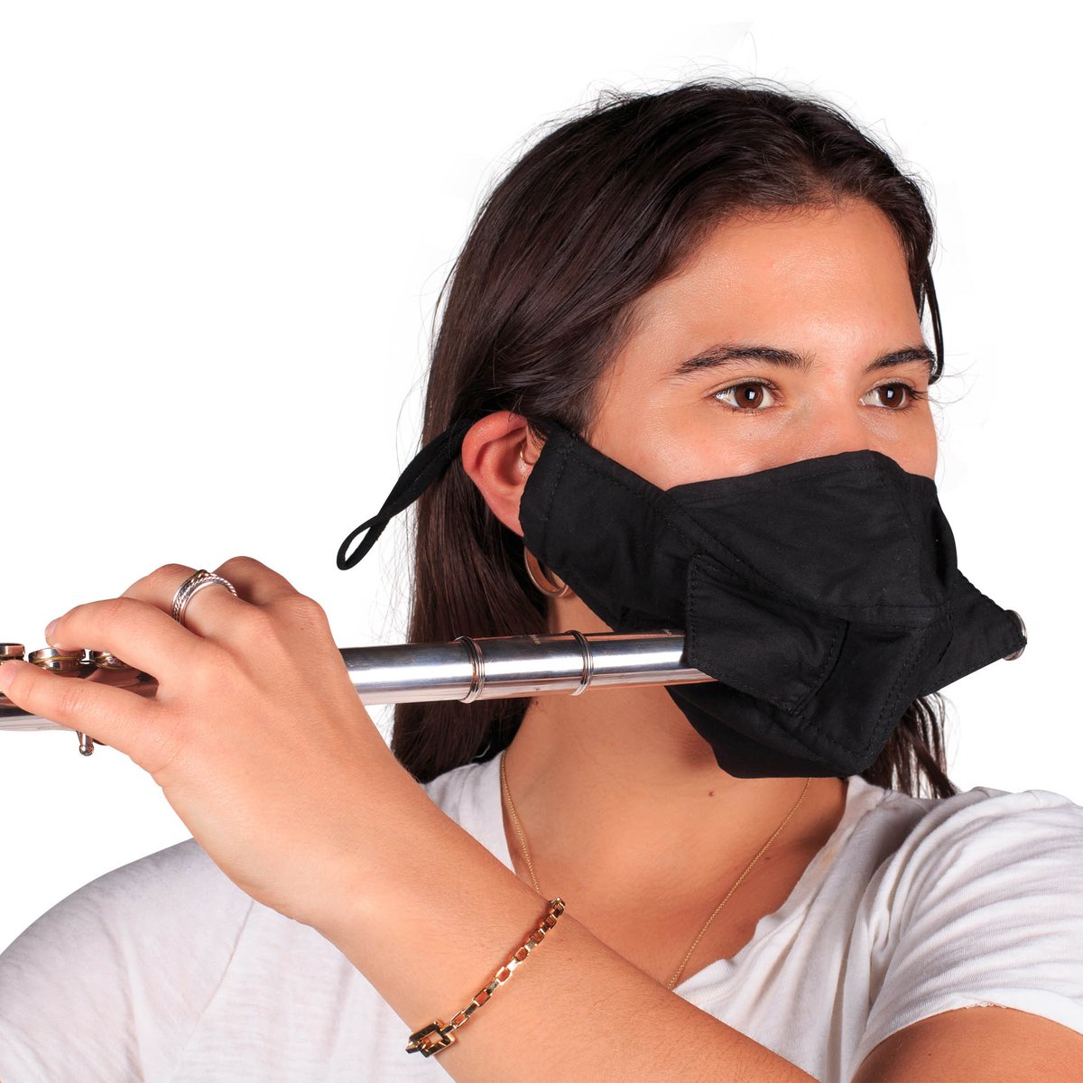 Gator Aerosol Filtering Mask for Flute or Piccolo - view 2