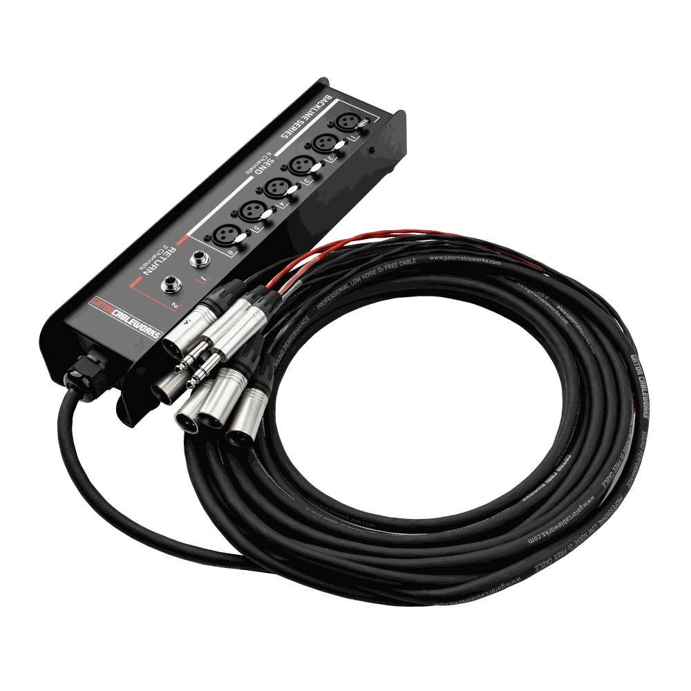 Gator Cableworks Backline 6x2 Drop Snake