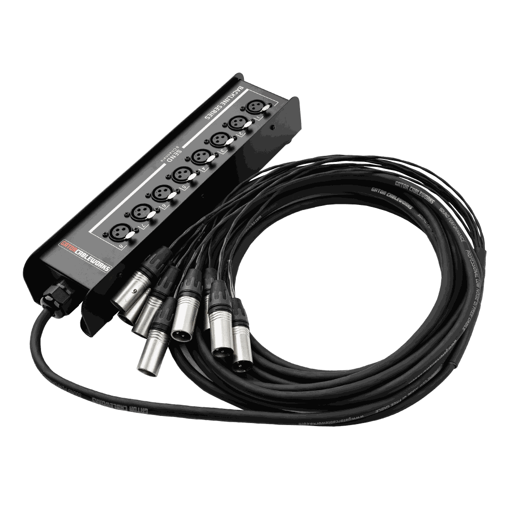 Gator Cableworks Backline 8x0 Drop Snake